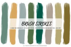 Brush Strokes,Digital Brush Strokes Product Image 1