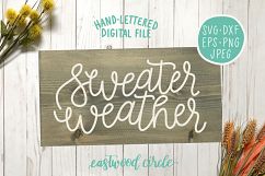 Fall SVG Bundle - Hand Lettered SVG Files for Signs Product Image 5