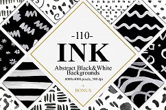 110 Abstract Ink Backgrounds Product Image 1
