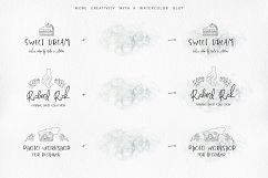 100 Hand drawn design elements. Logos. Product Image 12