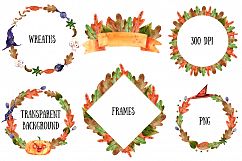 The Mad Halloween - Watercolor Clip Art Set Product Image 7