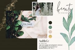 Foliage and Foil Botanical Clipart Product Image 7