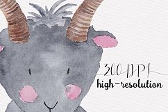 Farm Animals Watercolor Collection Product Image 3