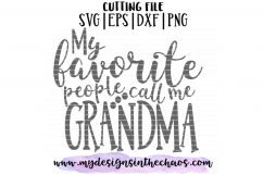 Mother&#039;s Day SVG | Grandma SVG | Mom SVG | Grandma Cutting File | SIlhouette | Cricut | PNG DXF EPS Product Image 2
