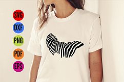 Zebra SVG  Cutting File  Product Image 4