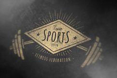 Retro Gym | Logo Templates Product Image 4