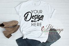 Bella Canvas Mockup Bundle T Shirt Flat Lay Bundle 5 images Product Image 3