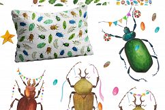 Bugs&amp;Beads. Bright watercolor set Product Image 2