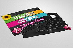 Thanks Giving Postcard Template Product Image 2