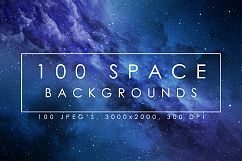 100 Space Backgrounds Product Image 1
