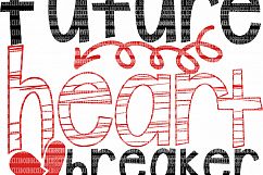 Valentine&#039;s Day Future Heart Breaker SVG Files for Cricut Design Space and Silhouette Studio Family Shirts Printable Clipart File Commercial Use Product Image 2