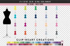Dress form Clip Art - 100 Clip Art Graphics Product Image 1