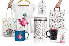 Birdsong - Watercolor Clip Art Set Product Image 6