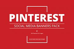 Pinterest Social Media Banners Pack Product Image 1