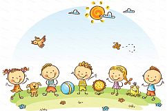 Happy Cartoon Kids Bundle, children doodle, kids doodle Product Image 16