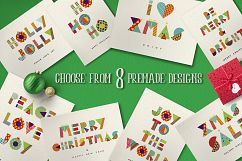 Christmas Geometric typeset + MORE - 90% OFF!  Product Image 4