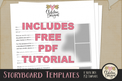 Storyboard Layered Photoshop Photo Templates &amp; Tutorial Product Image 3