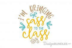 I am bringing sass to the class Product Image 1