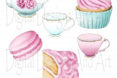 Afternoon tea clipart Product Image 2