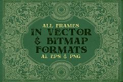 20 Ornamental Vintage Frames Product Image 5