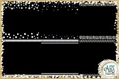 Pearl White glitter DIGITAL PAPERSSeamless,BORDERS,OVERLAY Product Image 6