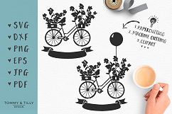 Vintage Bicycle- SVG EPS DXF PNG PDF JPG Cut File Product Image 1