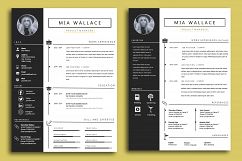 Elegant Minimalistic Resume Template With MS Word Product Image 7