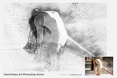 Hand Drawn Art Photoshop Action Product Image 14