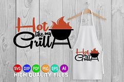 Grill prints bundle - Grill SVG - Grill cut files - Grill apron prints svg - Cricut files - Silhouette files - Printable Product Image 5
