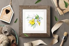 Sunny Flowers – spring clip art Product Image 7