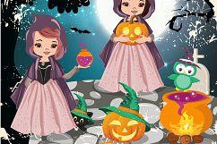Halloween bundle, Halloween illustrations Product Image 4