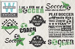 Soccer Cutting Files KWD024 Product Image 1