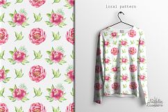 Watercolor Peonies set Product Image 7