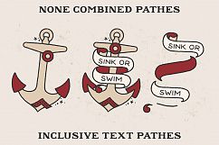 Traditional Anchor Vector Design II Product Image 5
