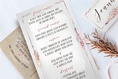 Boho Flower Wedding Suite Product Image 2