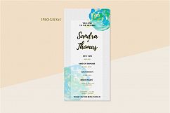 Floral Wedding Invitation Set Product Image 12
