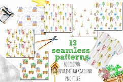 Garden tools Watercolor clip art Product Image 7