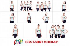 Women&#039;s T-shirts Mock-Up Product Image 10