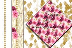 Sunflower digital paper Product Image 2