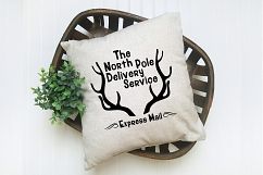 Christmas SVG Cut File - North Pole Delivery Service SVG DXF Product Image 7