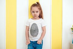 Kids T-Shirt Mock-Up Vol.4 2017 Product Image 9