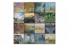 Claude Monet Paintings Digital Papers Product Image 2