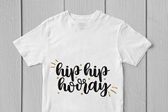 Hip Hip Hooray - Party SVG EPS DXF PNG Cutting Files Product Image 3