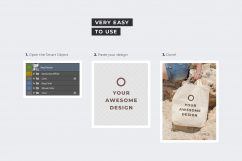 Canvas Tote Bag Mockups Pack Vol.3 Product Image 4