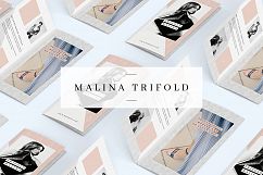 MALINA Trifold Brochure + Pattern Product Image 1