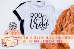 Boo Tribe SVG, DXF, AI, EPS, PNG, JPEG Product Image 1