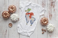Onsie, Infant bodysuit Mockup, rose gold pumpkins Product Image 3