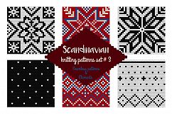 30 Scandinavian Knitting Patterns in classic colors Product Image 1
