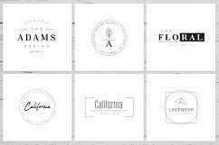 200 Minimal Premade Logo Bundle Product Image 11