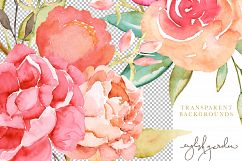 English Garden Watercolor and Glitter Bundle Product Image 16